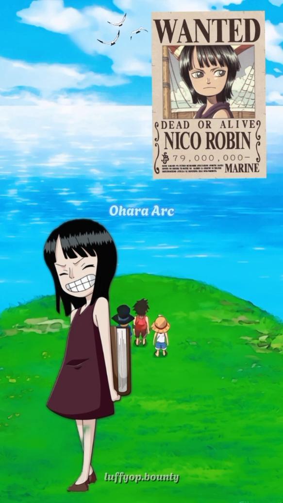 One Piece Bounty || Nico Robin Evolution #onepiece #robin #yfp #anime #edit #onepiecebounty 