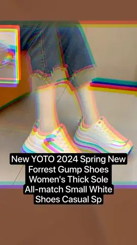 New YOTO 2024 Spring New Forrest Gump Shoes Women's Thick Sole All-match Small White Shoes Casual Sports Board Shoes  Fashion chunky shoes Girl Walking Shoes Trainers Sneakers Footwear Sports Shoes Runner Only ₱329.00! #fyp  #tiktok #viral #funny #challenge #dance #Love #memes #music #explore #TikTokShop #ShopTikTok #TikTokStore #ShopOnTikTok #TikTokShopping #TikTokFinds #TikTokHaul #ikTokDeals- #TikTokMustHaves #TikTokFavorites 