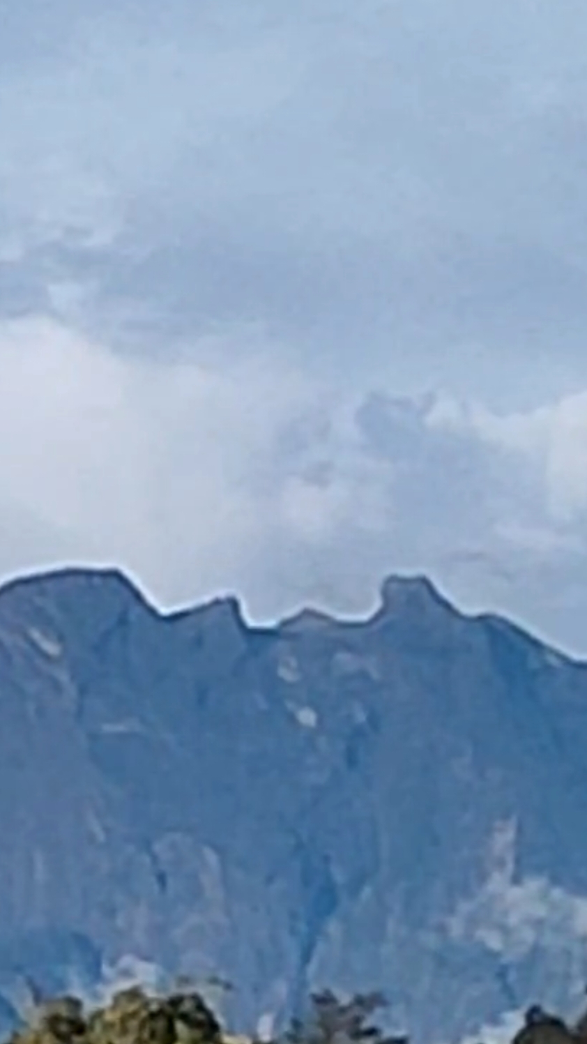 what you see?  #mountkinabalu #2024 #asia #malaysia #borneo  #sabah #fyp 