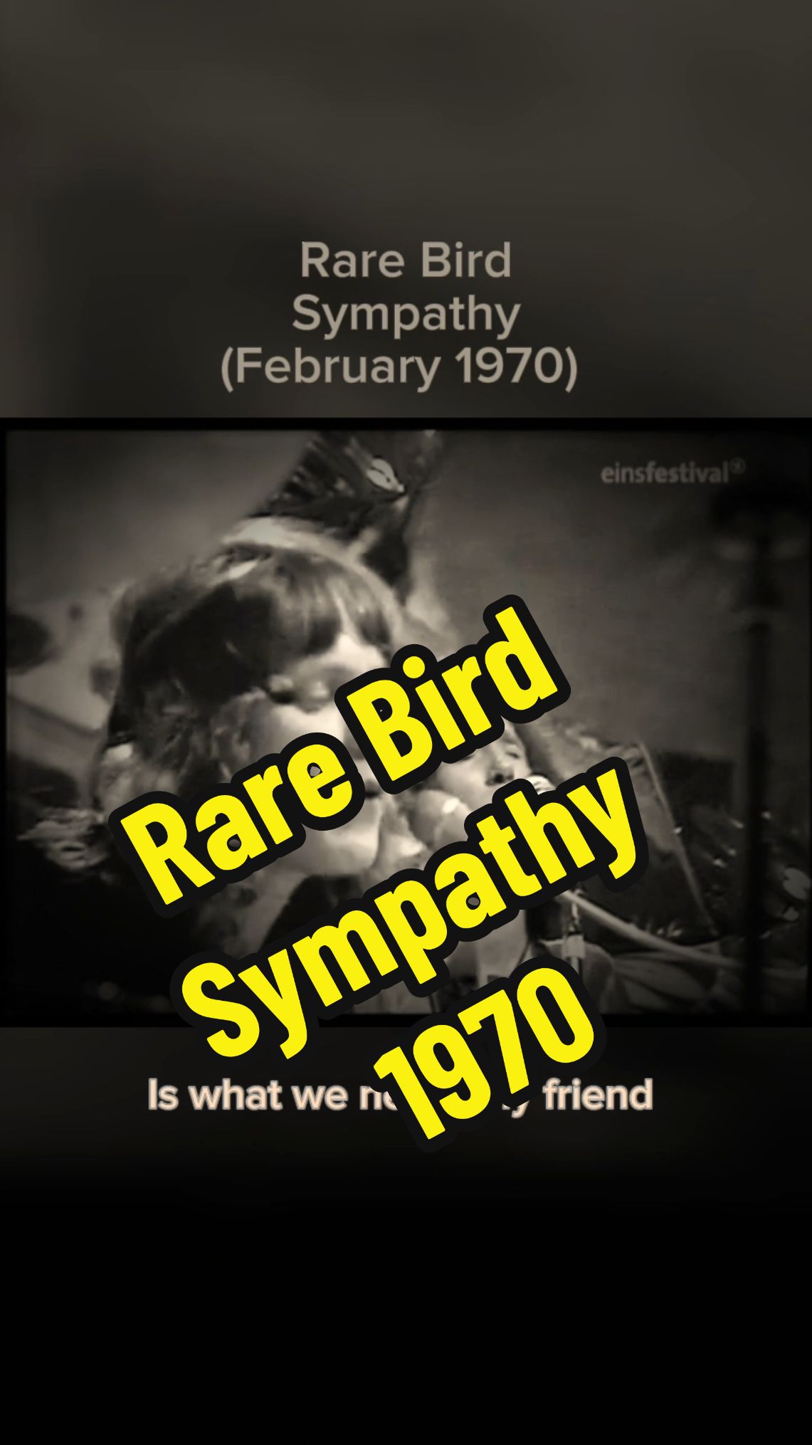 Rare Bird - Sympathy (February 1970) #rarebird #sympathy #music #musica #musique #seventies #seventiesmusic #1970 