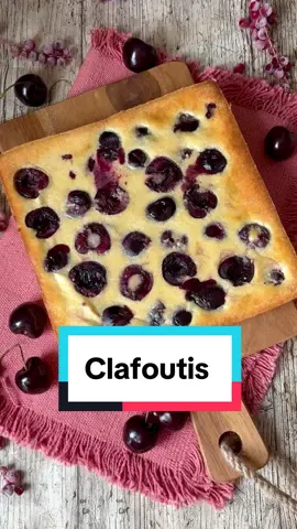 Clafoutis aux cerises 🍒 #recette #food #cook #reequilibragealimentaire #cooking #healthy #homemade 
