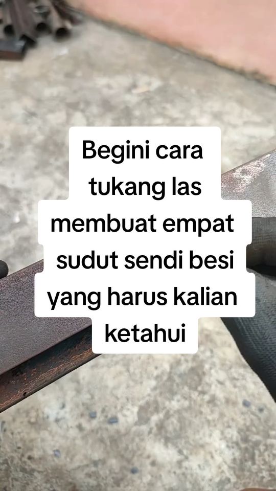 Beberapa orang mengatakan bagaimana tukang las membuat empat sudut sendi besi !!#kerajinbesi #metal #tukanglas #ngelas #stickwelding #senimanapi #bengkellas #tukanglasindonesia #las #welder #bengkellaslistrik #welderart #metaltipis #laslistrik #rekomendetion 