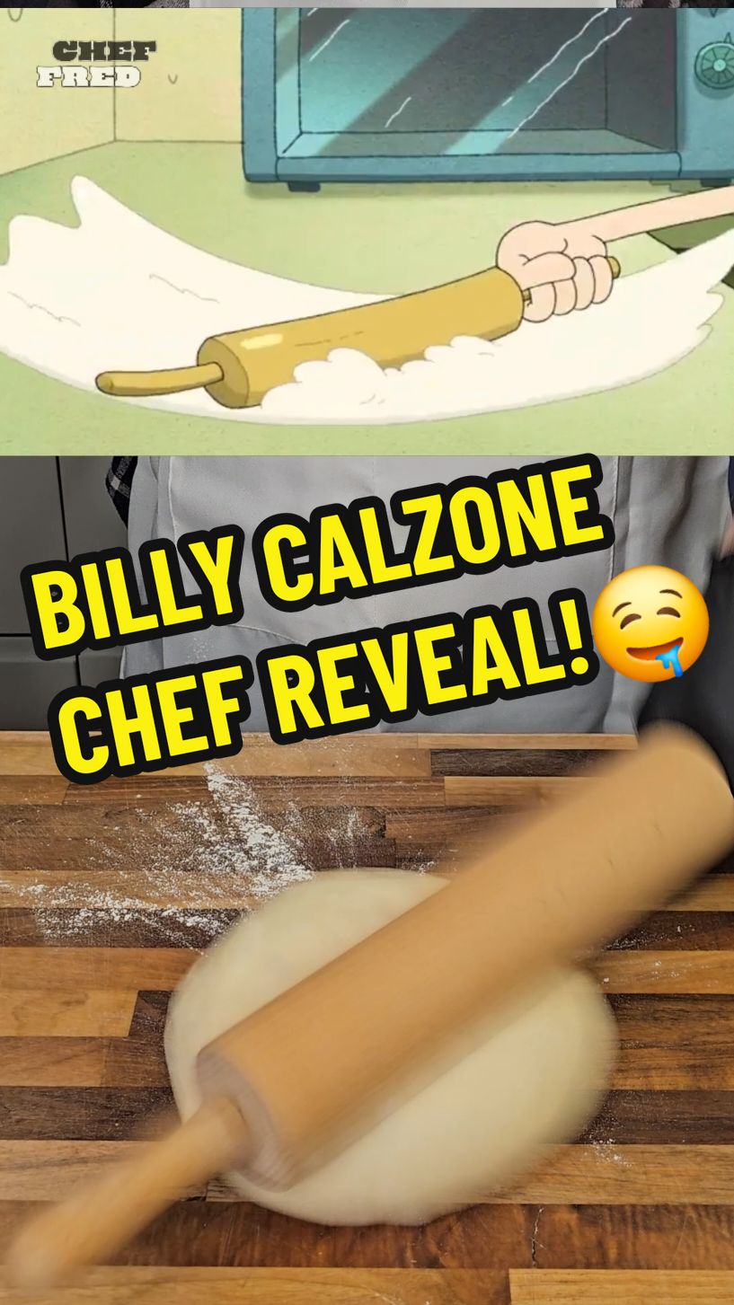 Billy Dilley's Undeniably Delicious Calzone Richness!😋 #billy #calzone #cheese #cheesepull #baking #mozzerella #pizza #calzones #disney #disneyplus #fyp 