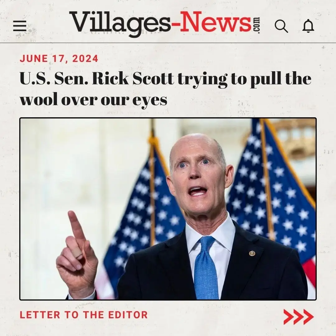 Senator Rick Scott’s actions speak louder than his words. He has said co-sponsored a national abortion ban. He voted against the Access to Contraceptives Act. Private health care decisions should be made between patients and their doctors, not politicians. #RickScott #florida #flapol #floridapolitics #politicsnews #politics #2024 #politicalnews 