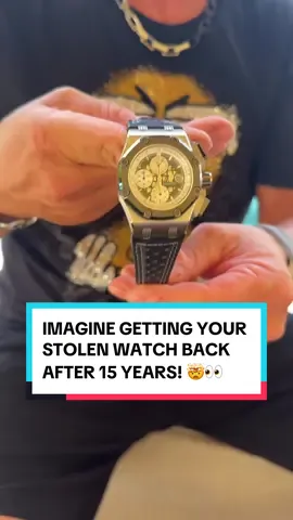 You won’t believe how this stolen AP watch made its way back after 15 years 👀🤯 #bigmoewatches #dubai #raretoreality #bigmoe