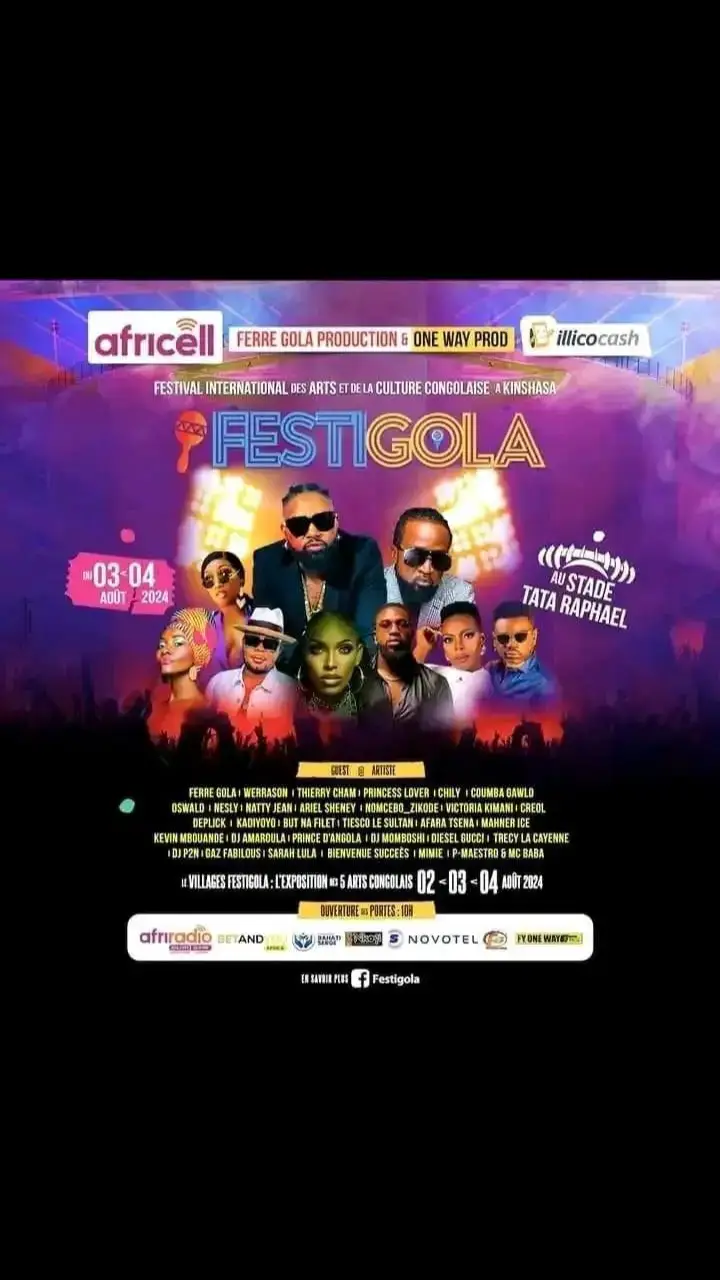 Le rendez-vous est pris. Festigola ⚔️✅🏟️ #festigola #congolaise🇨🇩 #stadetataraphael #festival #tiktok #golois #Mobondo #TiTiBakoLela #IciCestGolois #foryou #pourtoi #music 