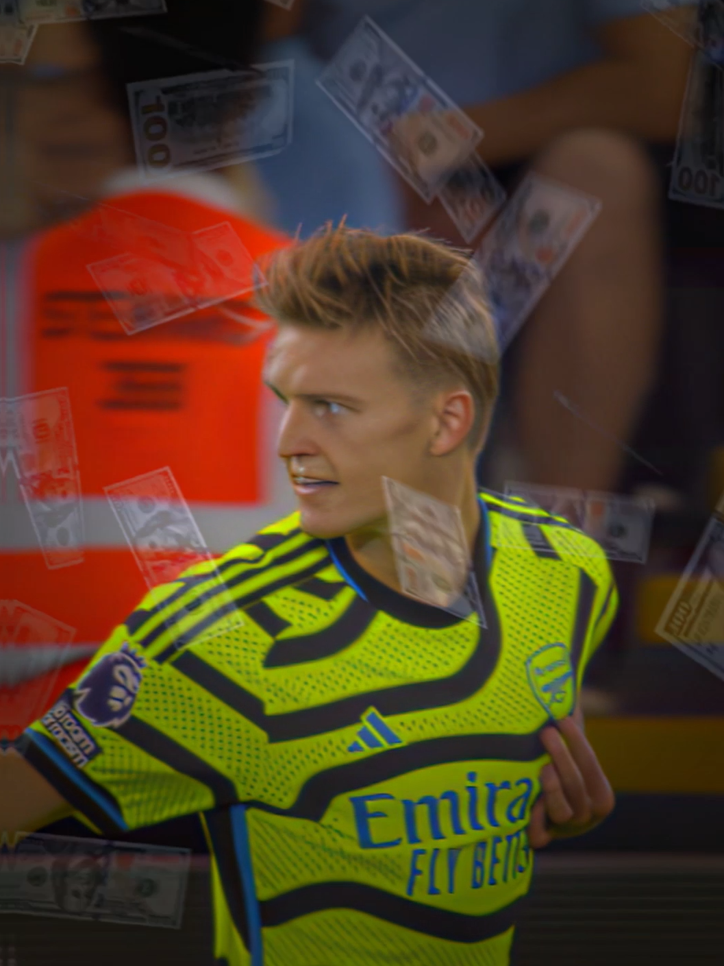 Odegaard Clears 💵|| Pjf in editing course ✨|| #odgaard #debruyne #PremierLeague #footballtiktok #edit #fyp