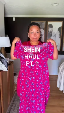 Summer dresses SHEIN Haul 👗 all of these look so good, now the question is WILL THEY FIT 🫠 #sheinhaul #sheindresses #dresshaul #milkmaiddress #sundress #sundressseason 