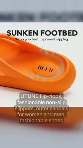 #tiktok #foryoupage #fashiontiktok  UTUNE flip-flops, fashionable non-slip slippers, outer sandals for women and men, fashionable shoes Price dropped to just ₱519.00!