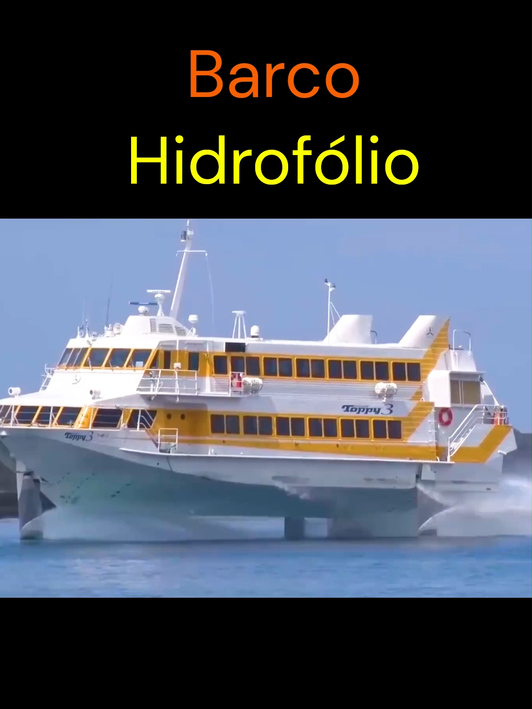 Barco Hidrofólio