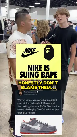 Should Nike Be Suing Other Companies? 👀 💰 Buy, Sell & Trade 👟 At New York Got Sole On August 10th + 11th & Los Angeles Got Sole On September 7th! Get Tickets & Tables In Our Bio 🔥 #sneakerhead #sneakers #foryou #fyp #GotSole
