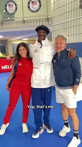 The FIGS Team is now at Team USA Welcome Experience!  For the first time ever, we’re handing out FIGS uniforms to the USA Medical team. And guess who popped in? @Snoop Dogg, special correspondent for the Olympics! Can't wait to meet more of you! Let the games begin! 🥇