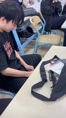 Bro ignored every girl and started rizzing up the teacher