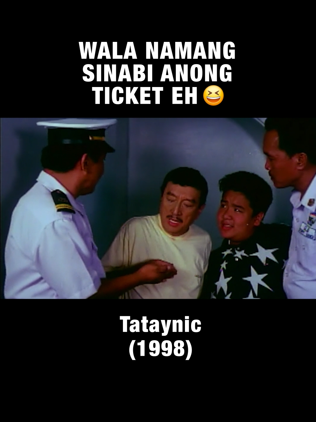 Para-paraan lang 'yan 😂 🎥 Tataynic 🗓 July 24, 4PM sa #CinemaOne! Available on Sky Cable Ch 56, Cignal Ch 45, GSat Ch 14, & other provincial cable operators. #CinemaOne #FreeMovies #FreePinoyMovies #PinoyMovies #PHFilms #OldFilms #Trending #ABSCBN #Kapamilya #FilmClips #Viral #Dolphy #Comedy