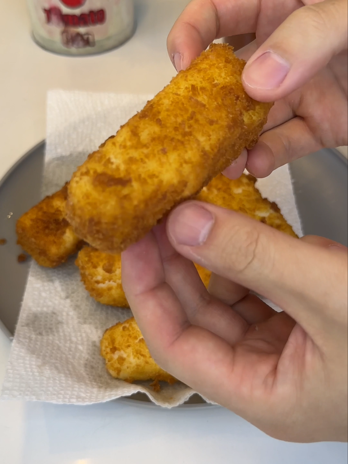 Deep Fried Milk from @cookingbomb #deepfried #milk