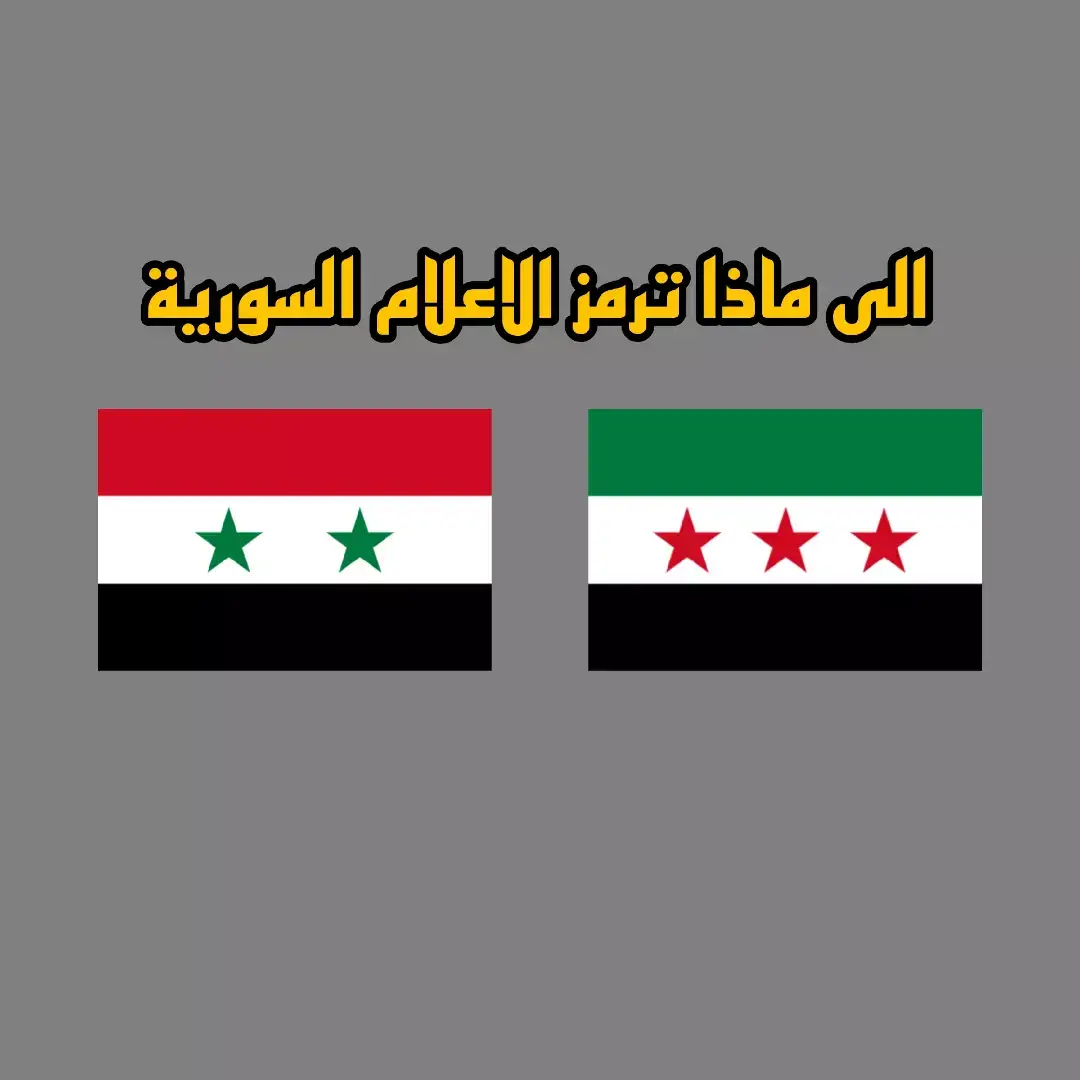 رموز الاعلام السورية#سوريا🇸🇾 #foryou #tiktok #syria #trending #fyp 