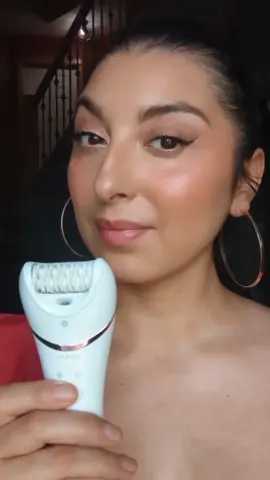 Today I'm using the The Philips Epilator Series 8000 by @Philips Home Living PH  to get summer ready, right in time for those short shorts.   This is the first time I use an electrical epilator and I wasn't sure what to expect.  Before we begin, here are some great tips to follow to get the best results.  Tips: ✨ Exfoliate: this will help unclog pores and keep unwanted ingrown hairs at a minimum in between sessions ✨ Pre-trim: Longer hairs longer than 3mm ✨ Epilate in warm water (this will help loosen the hair...it's also less painful in the shower) ✨ Go against the hair when epilating: this will grab the hair and pull it out ✨ Attach the optimal contact cap to stretch the skin perfect for larger areas like the legs ✨ Apply cold compress to soothe your skin  ✨ Don't forget to clean your machine after every use.  I spray alcohol on the epilator head to disinfect  Here's what I thought of it: This isn't completely pain free, there is a bit of a sting but it was expected as the hair is being pulled out.  I think it is less painful than tweezers and it is quick and easy!!  I did try it under my arms and it was a bit more painful than the legs.  But, I do have thick coarse hair in my underarms which is why I prefer using the epilator even if it is a bit more painful.  I applied the cold compresses afterwards and it helped immensely.  I love that it comes with a shaving head & trimming comb so if I ever want to shave instead I can.  I also love that it comes with a trimmer head & comb for my bikini area.  This is going to be the only tool I use/need to remove my hair and I love it.  I love how smooth my legs feel and they look better than when I shave.  I'm personally a very hairy person 🙈 and my hair grows back so rapidly so I'm very excited about being hair free for a longer period of time.  I personally love it and will be using it.     *This item was gifted to me by @philips and @Butterly  in exchange for my honest review