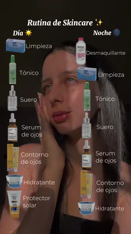 Rutina de Skincare ✨ Guarda este video para que no olvides el orden de los productos 😊#skincare #skincareroutine #ordenskincare #saludfacial #farmatodo #farmatodovzla #venezuela @Farmatodo @BaccBeauty @The Ordinary @Good Molecules @NIVEA 
