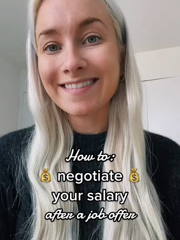 Don't let a few akward minutes cost you thousands. Don't leave money on the table 😤 #careeradvicedaily #negotiatesalary #salarynegotiationtips