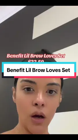 Why wiuld you buy this set anywhere else?! Its 50% off tight now with my link below! #benefit #benefitofbrows #brows #makeup #tiktokshop #viral #benefitsuperbrandday #tiktokshopexclusive #lilbrowlovesset #Summer #fyp #tiktokshopmademebuyit #tiktokshop @Benefit Cosmetics #ttsacl 