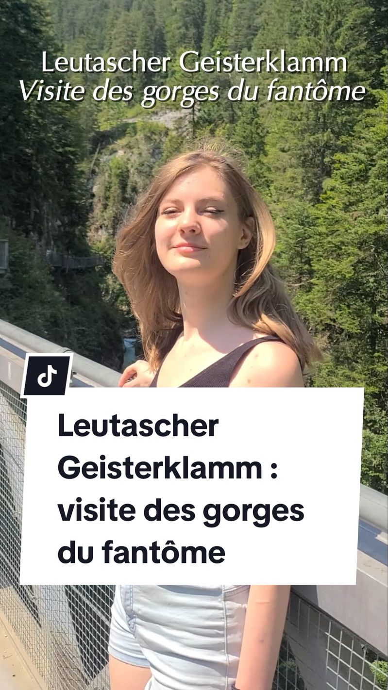 Leutascher Geisterklamm : visite des gorges du fantôme  #austria #osterreich #autriche #bayern #Bavière #mittenwald #seefeld #tirol #tyrol 