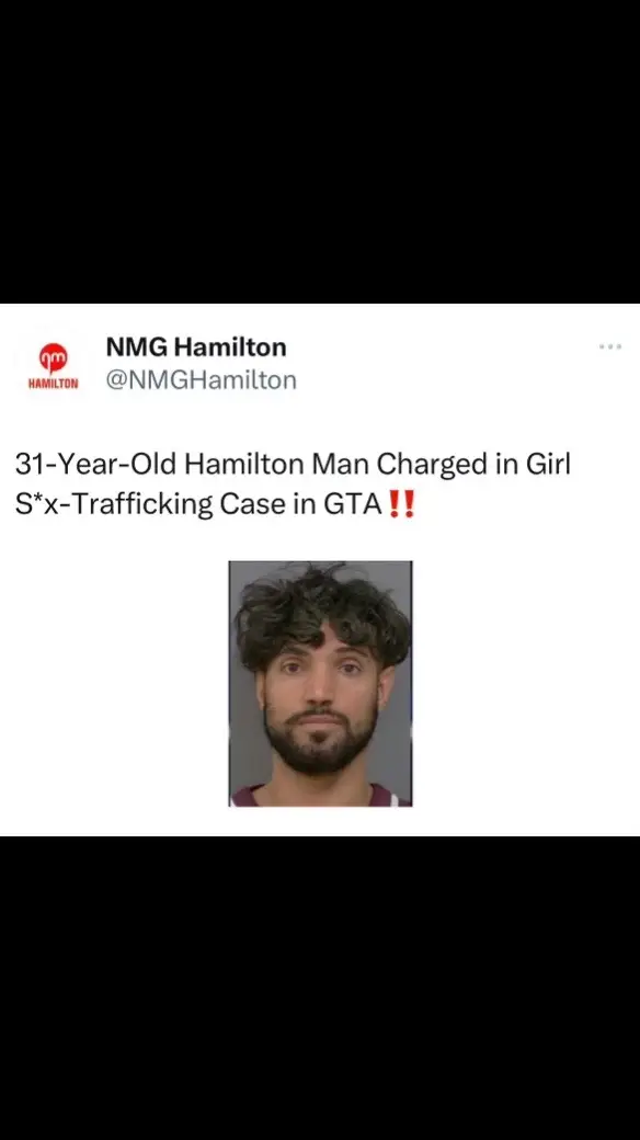 Peel Police have arrested Mohammed Karim Mohammed, alleging that he exerted control over numerous aspects of a girl’s life, including forcing her into sex and profiting from it😳‼️🚨 Follow @nmghamilton for more Hamilton content/ Dm to submit content  #hamilton #waterdown  #hamont #stcatharines #ancaster #stoneycreek #burlington #brampton #niagarafalls #dundas #kitchener #toronto #ontario #canada #nmg #nmghamilton 