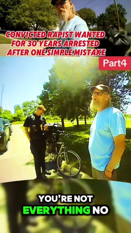 Convicted Rapist Wanted for 30 Years Arrested After One Simple Mistake #part4 #copsoftiktok #police #bodycam #viral #usa🇺🇸 #policeoftiktok #foryou #man #arrested 