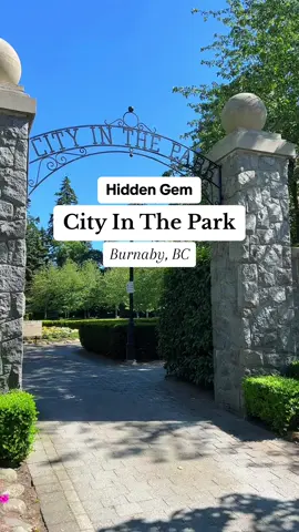 Hidden Gem! City in the park, Burnaby, BC. 📍 #cityinthepark #burnaby #bc #canada #fyp #salmourad 