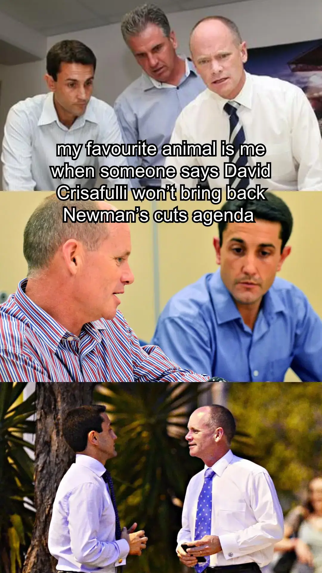 Just a reminder David Crisafulli was a Minister in Newman's cabinet! #queensland #qld #auspol 