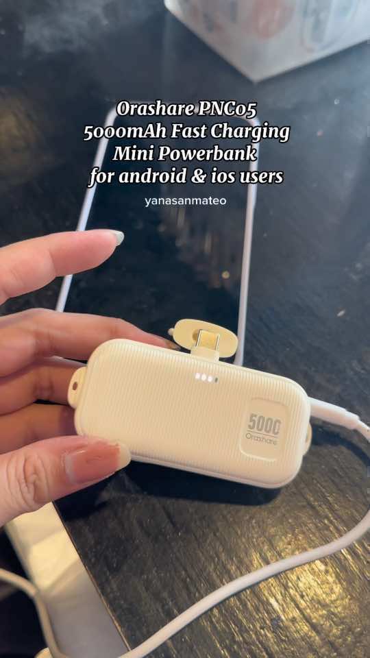 Orashare PNC05 5000mAh Fast Charging Mini Powerbank For Android & IOS Users #orashare #orasharepowerbank #orashareminipowerbank #orasharepnc05 #orasharepnc05powerbank 