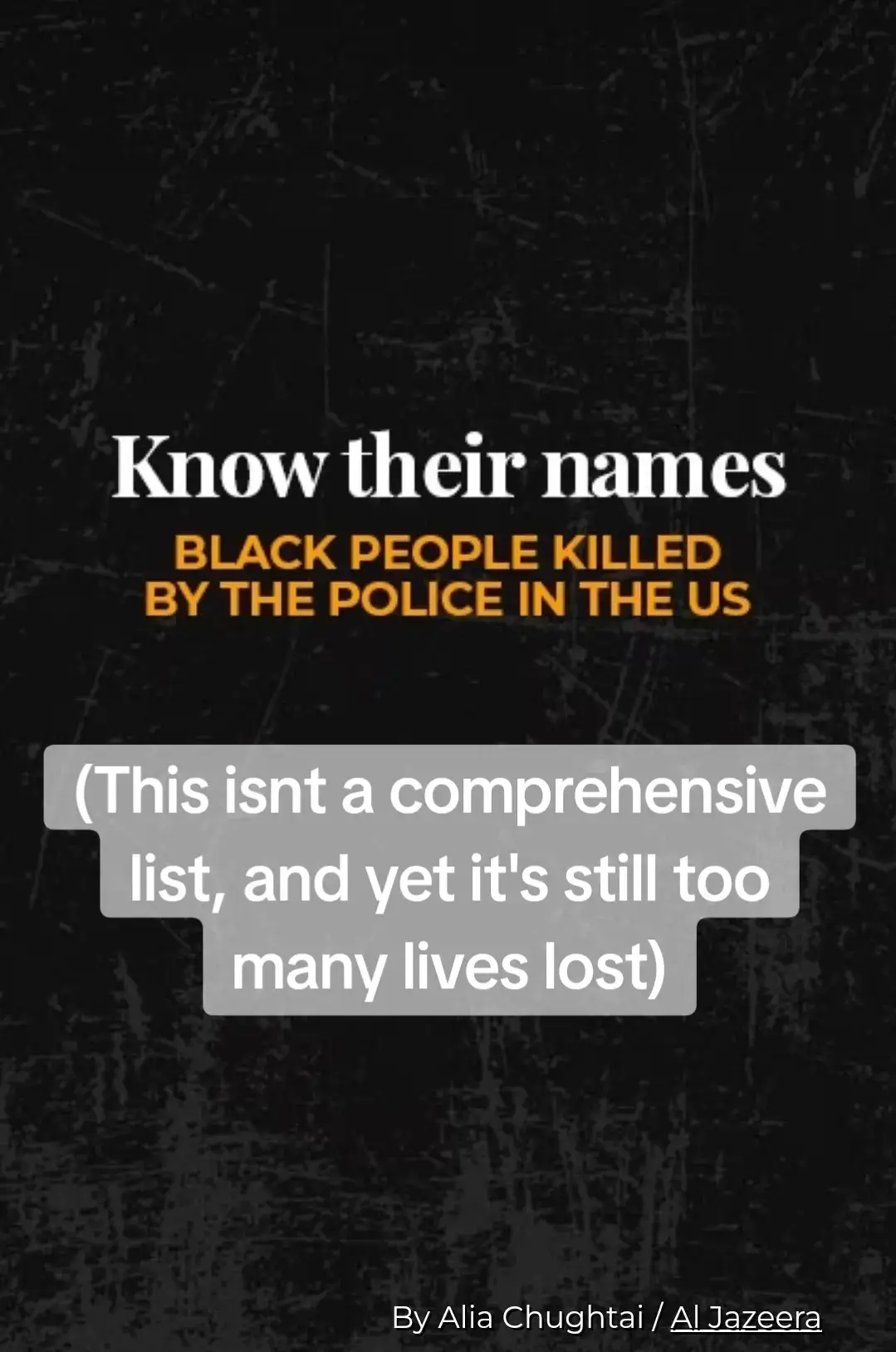 The list is far too long to fit into a single video. This is unreal. Sonya Massey is simply the latest victim in an American pastime practiced around the country by police who are protected by unions, lobbyists, and politicians. This is sickening, and it needs to come to an end. 