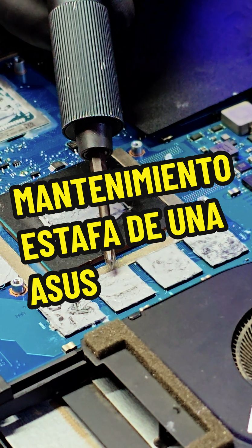 MANTENIMIENTO ESTAFA de una ASUS! 😡💻 Nuestro cliente llevó su laptop a otro lugar, pero seguía recalentándose. 🚫❌ Diagnosticamos y descubrimos que hicieron todo mal. ¡Aquí te mostramos la verdad y cómo resolvimos el problema! 🔧✨ ¡No te dejes estafar! ‍♀️‍♂️ Escribe en los comentarios si te ha pasado lo mismo con tu equipo #ASUS #Reparacion #ASUSROG #Tecnología #LaptopGamer #TechFail #mantenimiento #gamer #diagnostico #pctips 