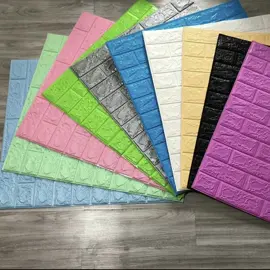 Combo 20 tấm xốp dán tường giả gạch siêu rẻ #xốp_dán_tường_3d #TạphoáTriềuKha #triềukha 