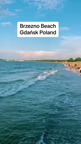 Brzezno Beach Gdańsk Poland #mytrip #summervacation #gdańsk #poland🇵🇱 #beautifulcity #beautifulcountry #beautifulplace #brzeznoplaza🏖🌞 #beautifulbeach #travelchannel #tiktoktravel #tiktokpoland #travellovers #traveltheworld🌎✈️⛱ 