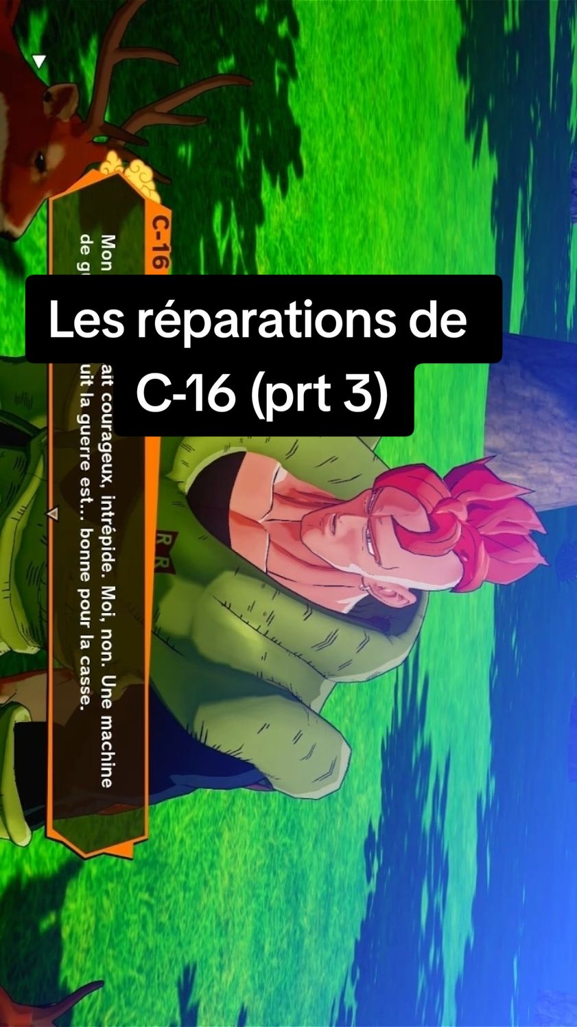 Les réparations de C-16 (prt 3) #cell #cyborg #dragonballzkakarot #dragonballzkakarotgameplay #dragonballzkakarotgameplayfrançais #dragonball #gaming 