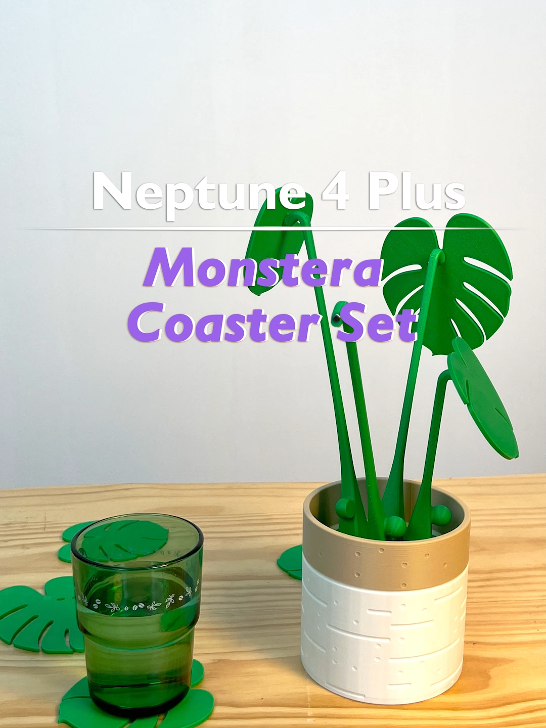 This model is quite special. Printer: Neptune 4 plus Model: Monstera Coaster Set Design by: @forgecore  Model from THANGS #elegoo #3dprinting #3dprint #maker #DIY #satisfyingvideo #3dprinter #asmrvideo #asmr #3dprintingasmr #meme #technology  #Lifestyle