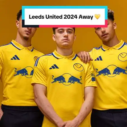 Inspired by the away shirt worn in 1974, the iconic ‘smiley’ crest makes a return. The original design was where replica shirts began with Admiral becoming the first manufacturer to make replica shirts available to buy. What do you think? 🧐 #fy #foryou #Soccer #jersey #leeds #new #release #adidas 