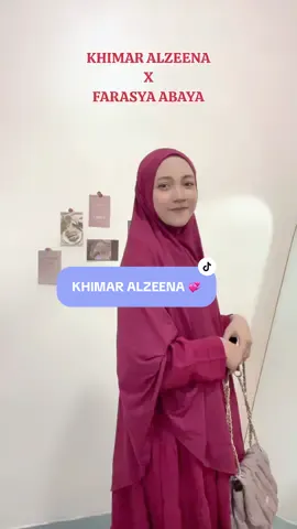 Hijab instan Amelia versi syari dan terbaru dengan tambahan tali kepang yang unik, mempermanis hijabnya 😍 #hijabsyari #fashionmuslimah #hijrahyukk #hijabmuslimah #khimar 