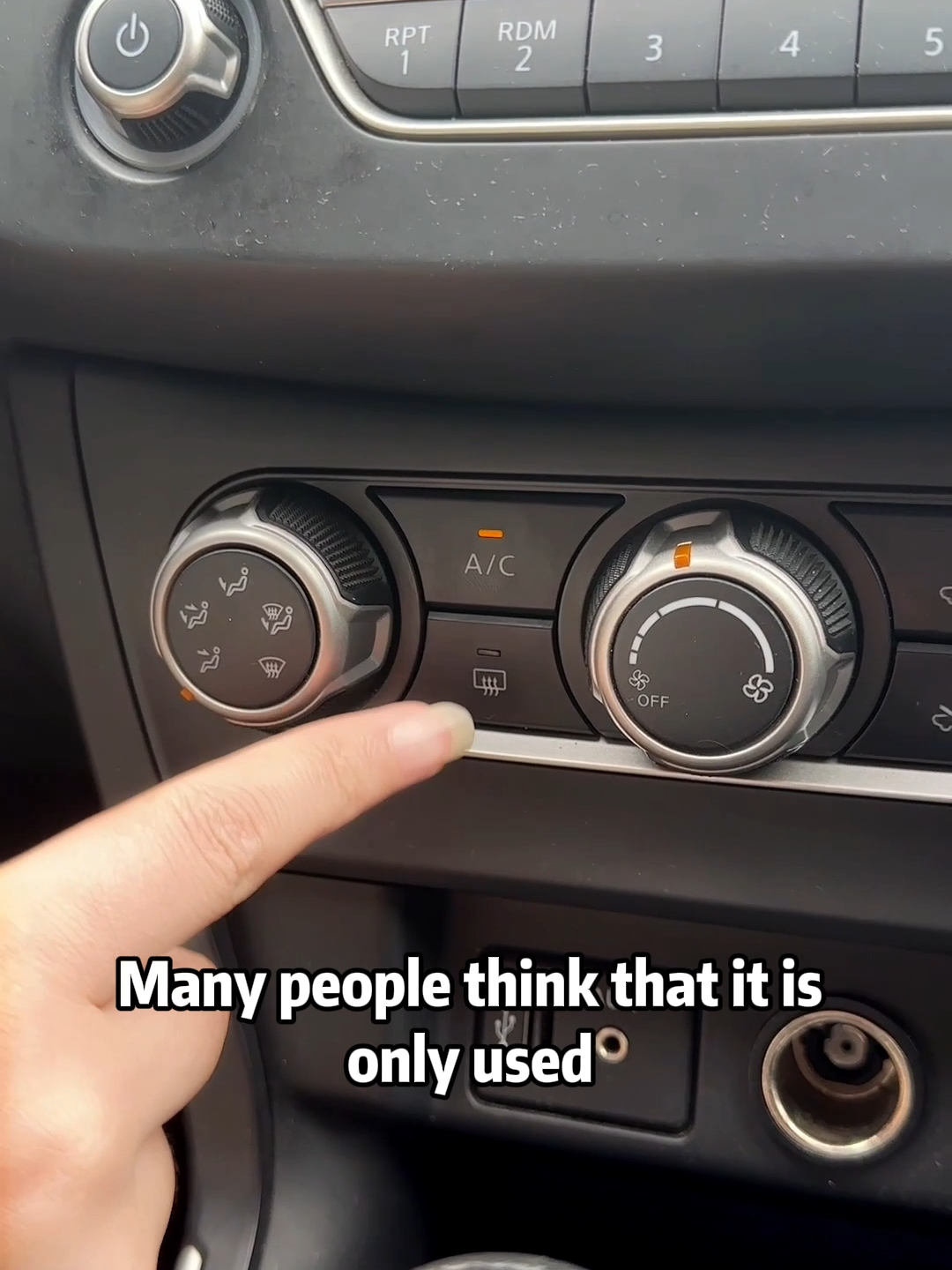 Do you know how to use the air conditioning button in your car?#driving #skills #tips #knowledge #fpy