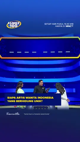 Kira-kira siapa artis wanita yang berhidung unik? #fypシ #fypgakni #fypdong #foryoupage #irfanhakim #Family100 #Family100ID #FamilyFeud #FamilyFeudID #SurveiMembuktikan #viral #hits #rinanose #dewisandra #yunishara 