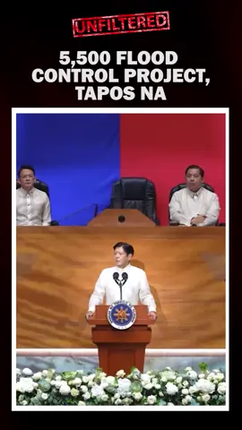 5,500 Flood Control Project, tapos na —#PBBM #SONA2024