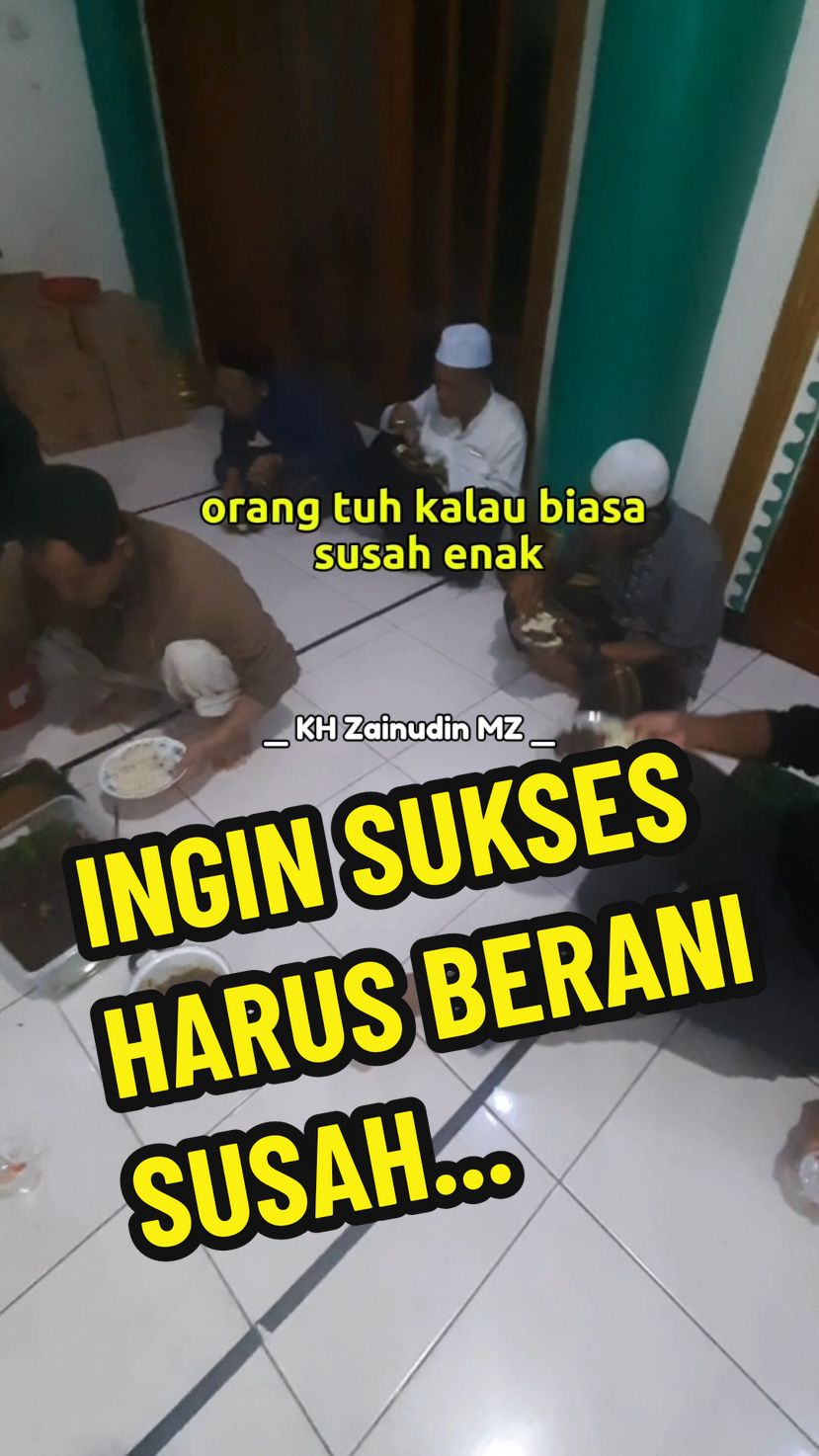 Ingin sukses harus berani susah #khzainuddinmz #sukses #ceramahpendek #foryou #fyp 