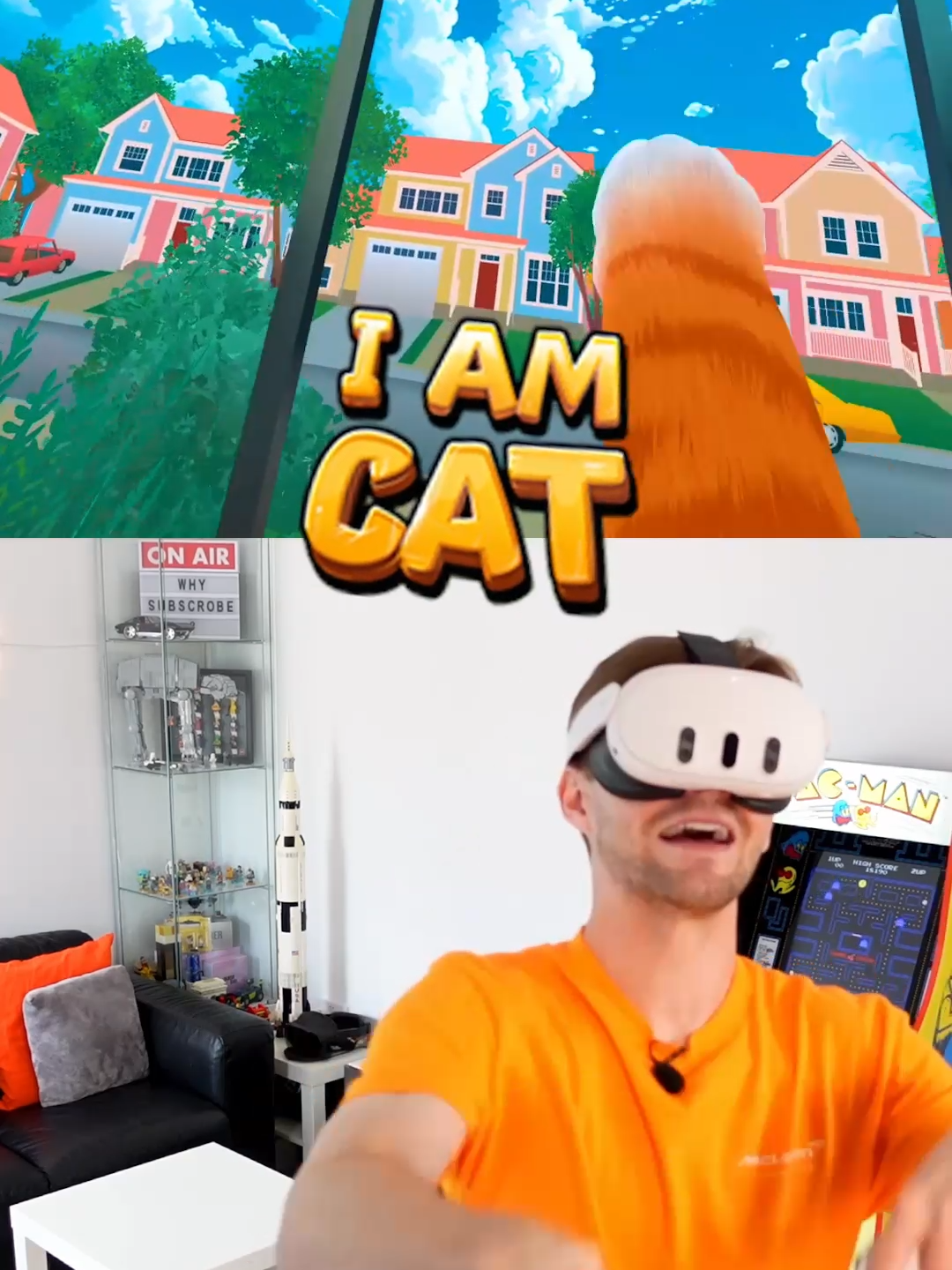 I Am Cat Secret Room - How to Escape through the Clock on the Wall #vr #iamcat #davidduggan #quest2 #quest3