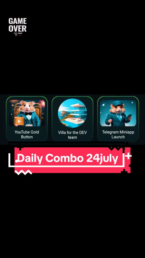 Hamster Kombat daily combo 🎉🎉🎉 #fypシ゚viral #airdrop #taptoearn #hamsters #fyp #trending #daily #task #mining 