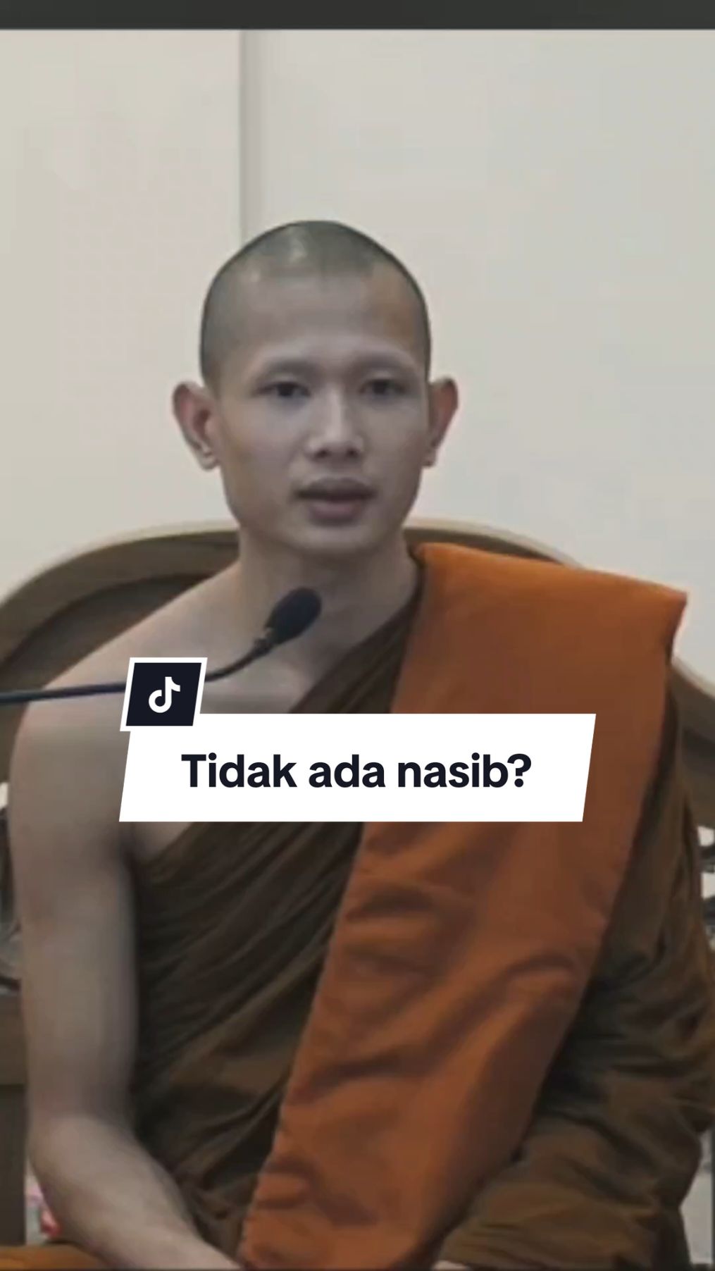 Tidak ada nasib dalam agama Buddha?  