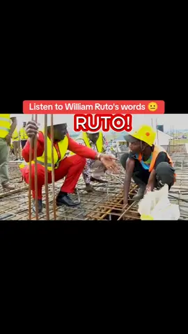 Listen to William Ruto's words 😐 #luotiktokers #nairobitiktokers #kisiitiktokers🔥 #kakaezzy2 #rachaelbosire 