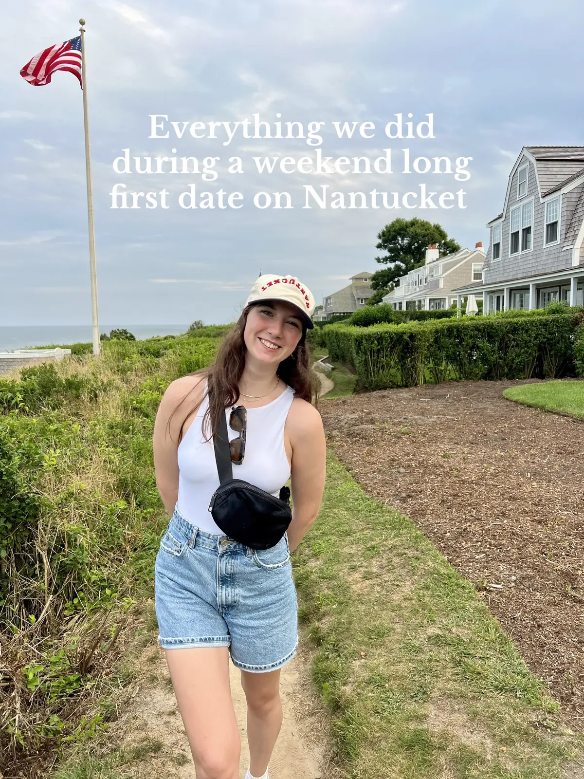 Didn’t get to document too much, I was enjoying the moment #firstdate #nantucket #Vlog #margaretskiff 