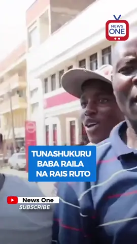 Tunashukuru Baba Raila na President Ruto #newsonekenya #kenya 
