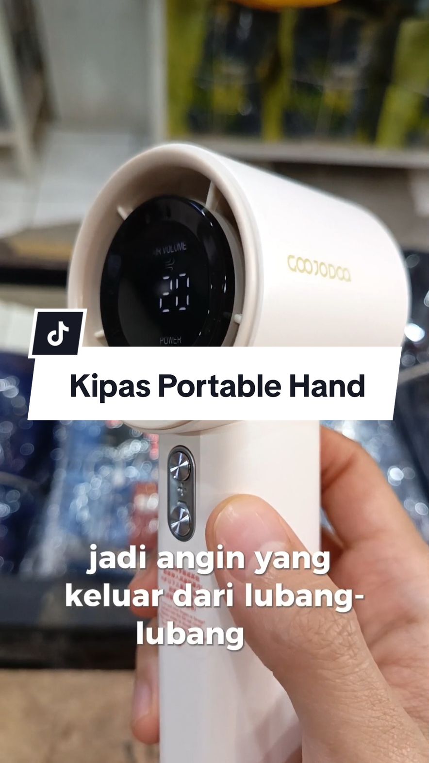 Kipas Portable Dari GOJODOQ, Cocok Buat Bepergian Jauh, atau nyalain api buat BBQ, Ayo Buruan Check out Sekarang! Sebelum Ketinggalan #CapCut #portablefan #kipasportable #kipasviral #gajiantelahtiba #shopmaster #event88 #event77 #discountbesar #gojodoq #gojodoqcreatorchallenge #gojodoqstore #produkbaru #kipasangin #fakeall⚠️ #tiktokdonttakethisdown #fypシ #viral 