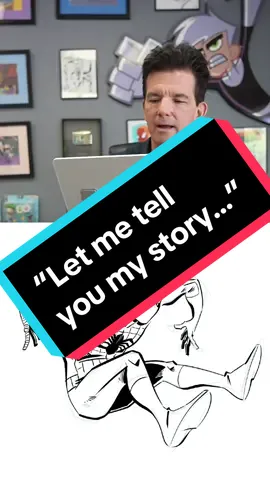 “Let me tell you my story…” #spiderman #butchhartman #lifestory #fairlyoddparents #dannyphantom #career #inspired #inspiration #nickelodeon #fyp #goals #art #foryoupage 
